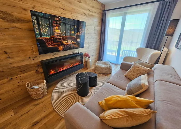 Design Apartman Janske Lazne 1 - By Alkatravel, Ski&Bike